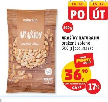 ARAŠÍDY NATURALIA