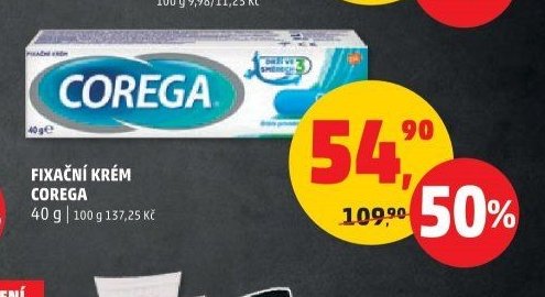 FIXAČNÍ KRÉM COREGA 40 g