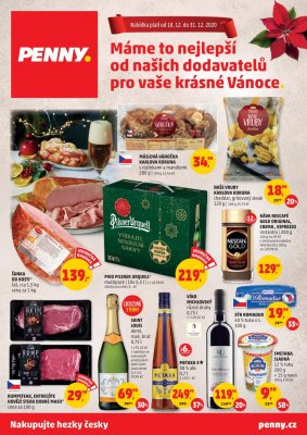 akční leták Penny Market 10.12.2020-31.12.2020