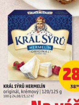 Král sýrů Hermelín