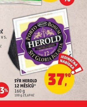 Sýr Herold 12 měsíců