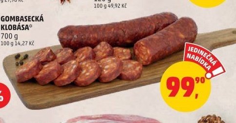 GOMBASECKÁ KLOBÁSA