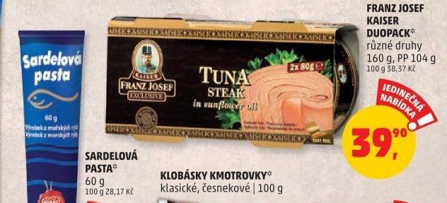 Tuňák Franz Josef Kaiser Duopack