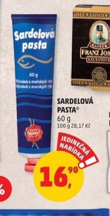 Sardelová pasta