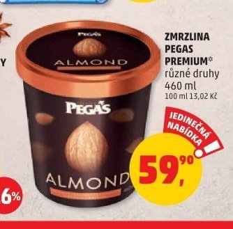 Zmrzlina Pegas Premium
