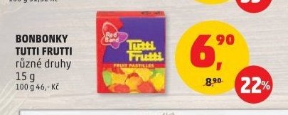 BONBONKY TUTTI FRUTTI