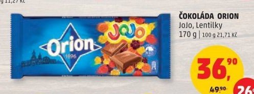 ČOKOLÁDA ORION