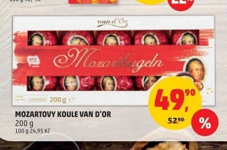 MOZARTOVY KOULE VAN D'OR