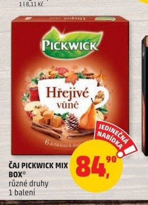 ČAJ PICKWICK MIX BOX různé druhy