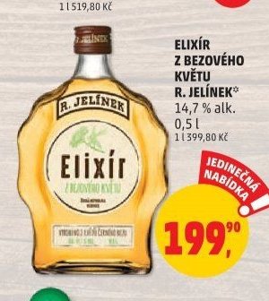 ELIXÍR Z BEZOVÉHO KVĚTU R. JELÍNEK