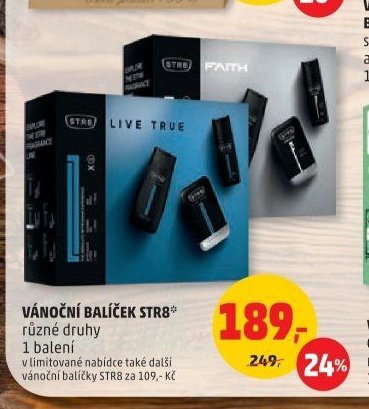 VÁNOČNÍ BALÍČEK STR8