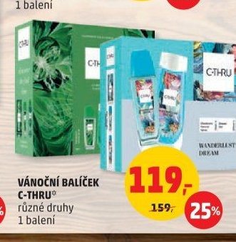 VÁNOČNÍ BALÍČEK C-THRU