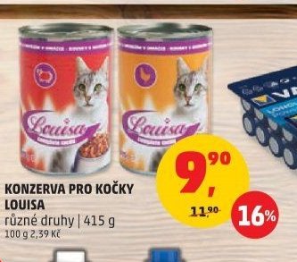 KONZERVA PRO KOČKY LOUISA