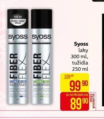 Syoss laky 300 ml, tužidla 250 ml