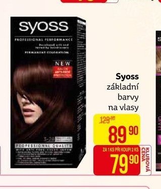 Syoss základní barvy na vlasy