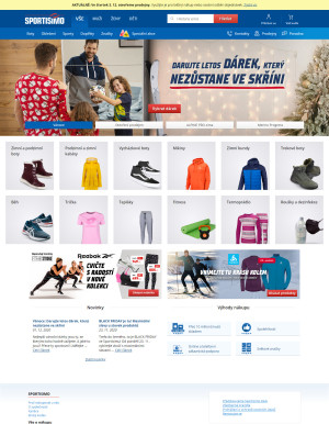 akční leták Sportisimo 9.12.2020-15.12.2020