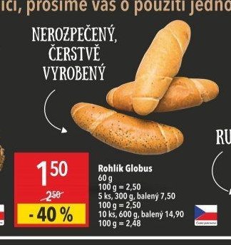 Rohlík Globus