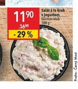Salát á la krab s jogurtem