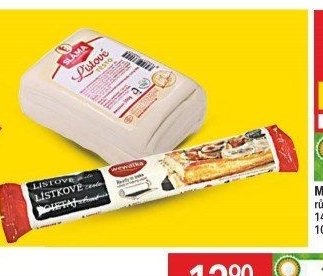 Chlazená listová těsta