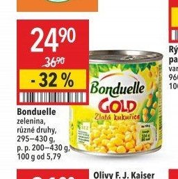 Bonduelle zelenina