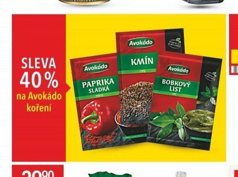 Sleva na Avokádo koření