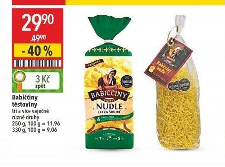 Babiččiny těstoviny