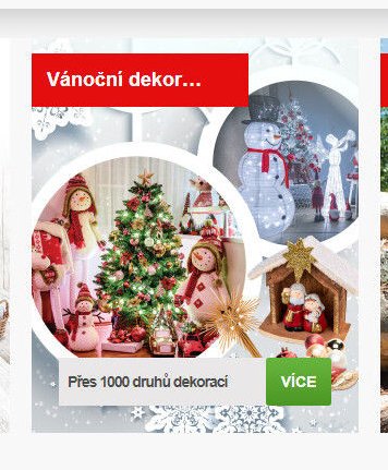 Vánoční dekorace - Mountfield akcniletaky.com