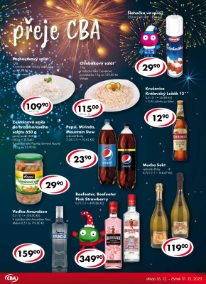 akční leták CBA 16.12.2020-31.12.2020