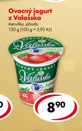 Ovocný jogurt z Valašska