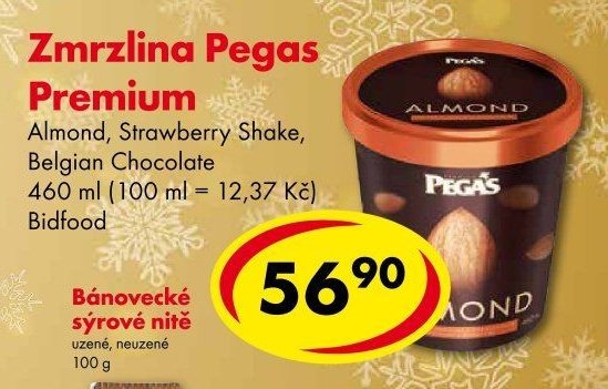 Zmrzlina Pegas Premium
