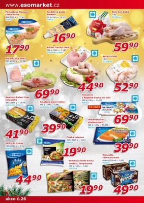 akční leták ESO MARKET 16.12.2020-31.12.2020