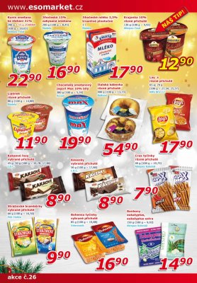 akční leták ESO MARKET 16.12.2020-31.12.2020
