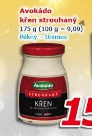 Křen strouhaný Avokádo