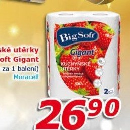 Kuchyňské utěrky 2vrstvé Gigant Big Soft