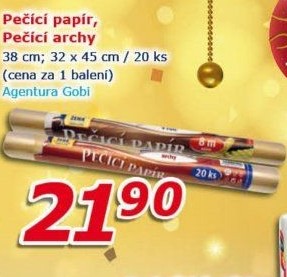 Papír na pečení Gobi