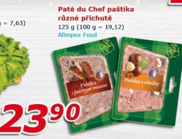 Paštika Paté du Chef