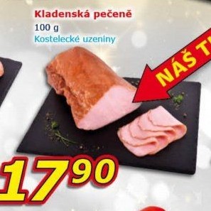 Pečeně kladenská Kostelecké uzeniny
