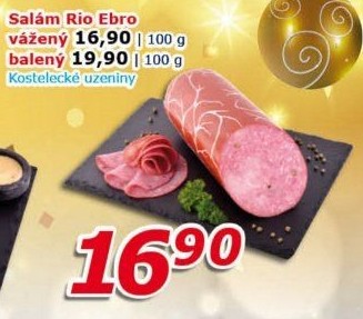 Salám Rio Ebro Kostelecké uzeniny