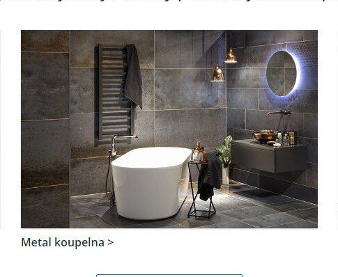 Metal koupelna