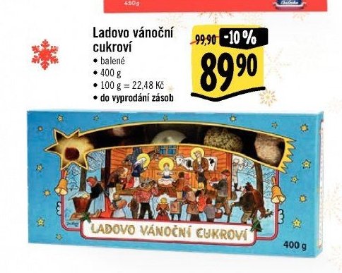 Ladovo vánoční cukroví