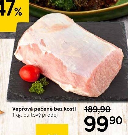 Vepřová pečeně bez kosti