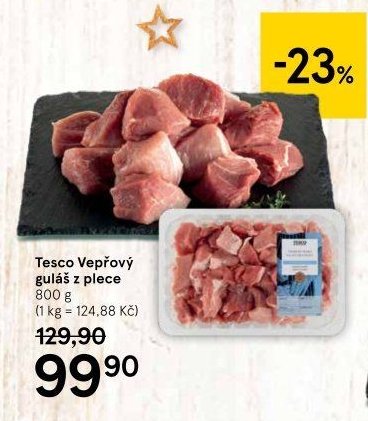 Tesco Vepřový guláš z plece