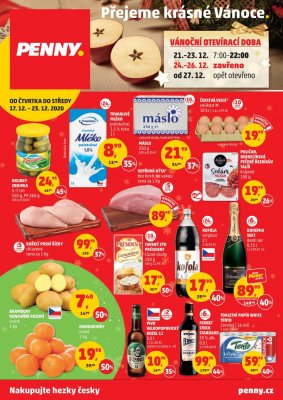 akční leták Penny Market 17.12.2020-23.12.2020