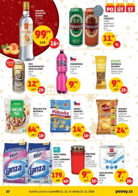 akční leták Penny Market 17.12.2020-23.12.2020