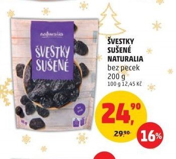 ŠVESTKY SUŠENÉ NATURALIA