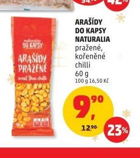 ARAŠÍDY DO KAPSY NATURALIA