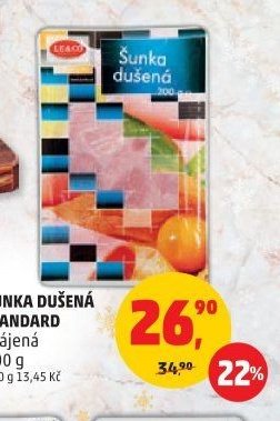 ŠUNKA DUŠENÁ STANDARD krájená