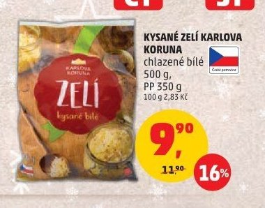 Kysané zelí Karlova Koruna