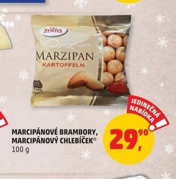 MARCIPÁNOVÉ BRAMBORY, MARCIPÁNOVÝ CHLEBÍČEK