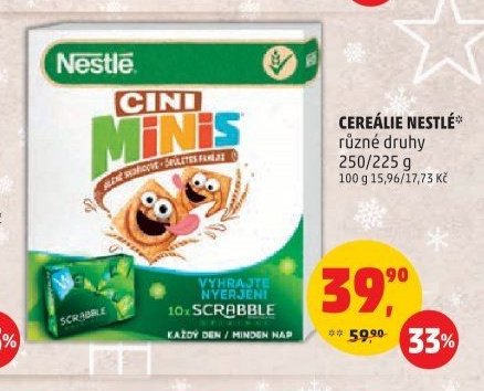 Cereálie Nestlé